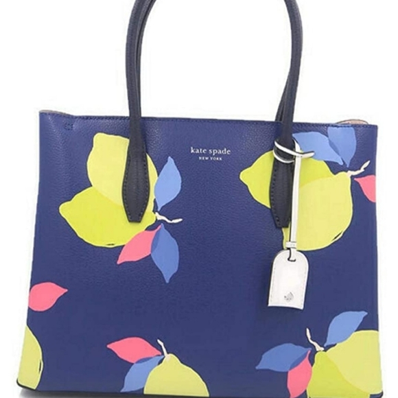 kate spade Handbags - Kate Spade Eva Lemon Zest Medium Top Zip Satchel